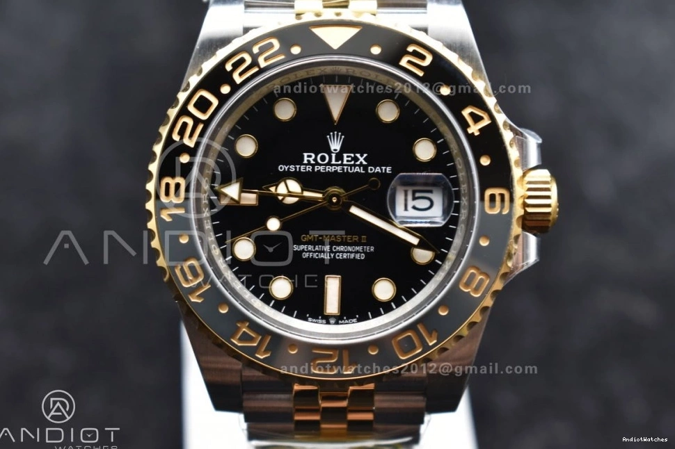 II Chic Jubilee GMT Bracelet CHS GRNR 859 Dial Clean on 126713 Master DD3285 1:1 Black Edition Best 0518